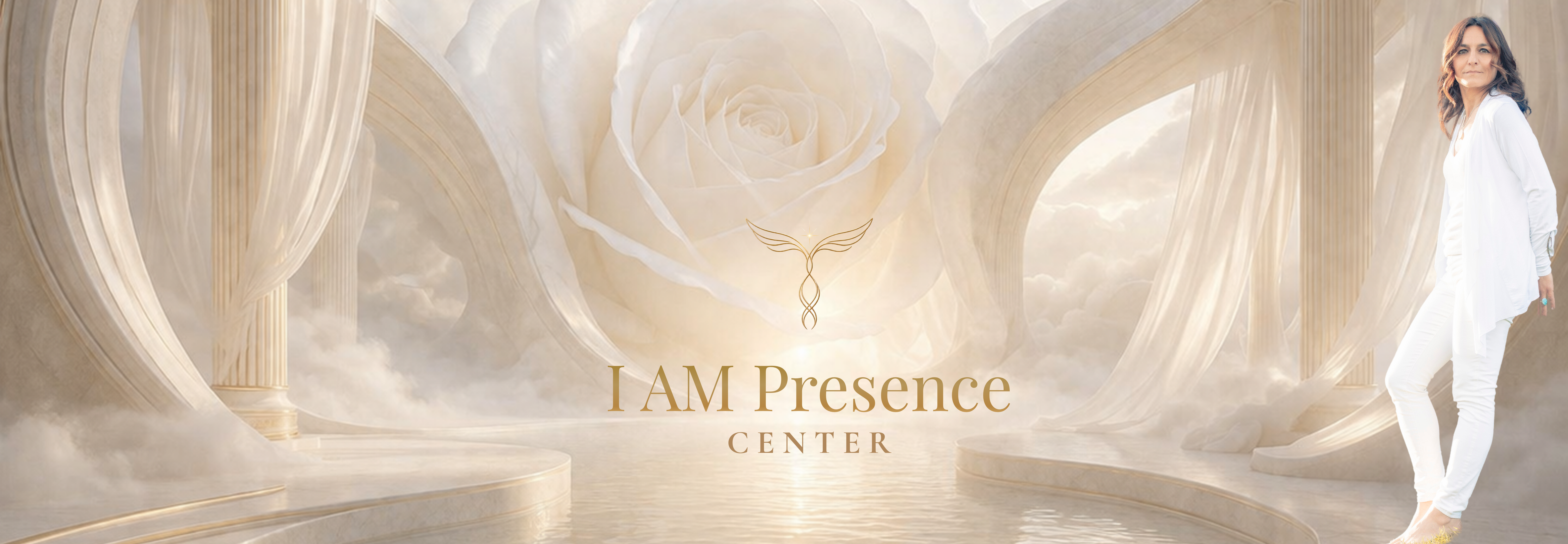 I AM PRESENCE horitzontal now logo